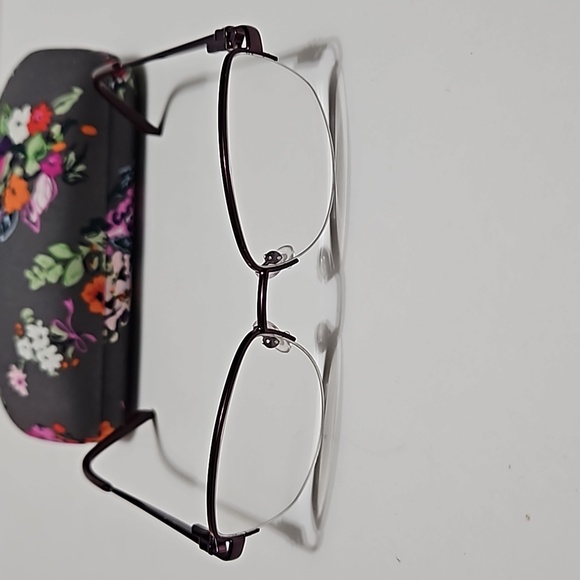 Vera Bradley Rose Vines Floral Frames Only With Matching Case 52 18 135 #E-19 - Picture 2 of 14
